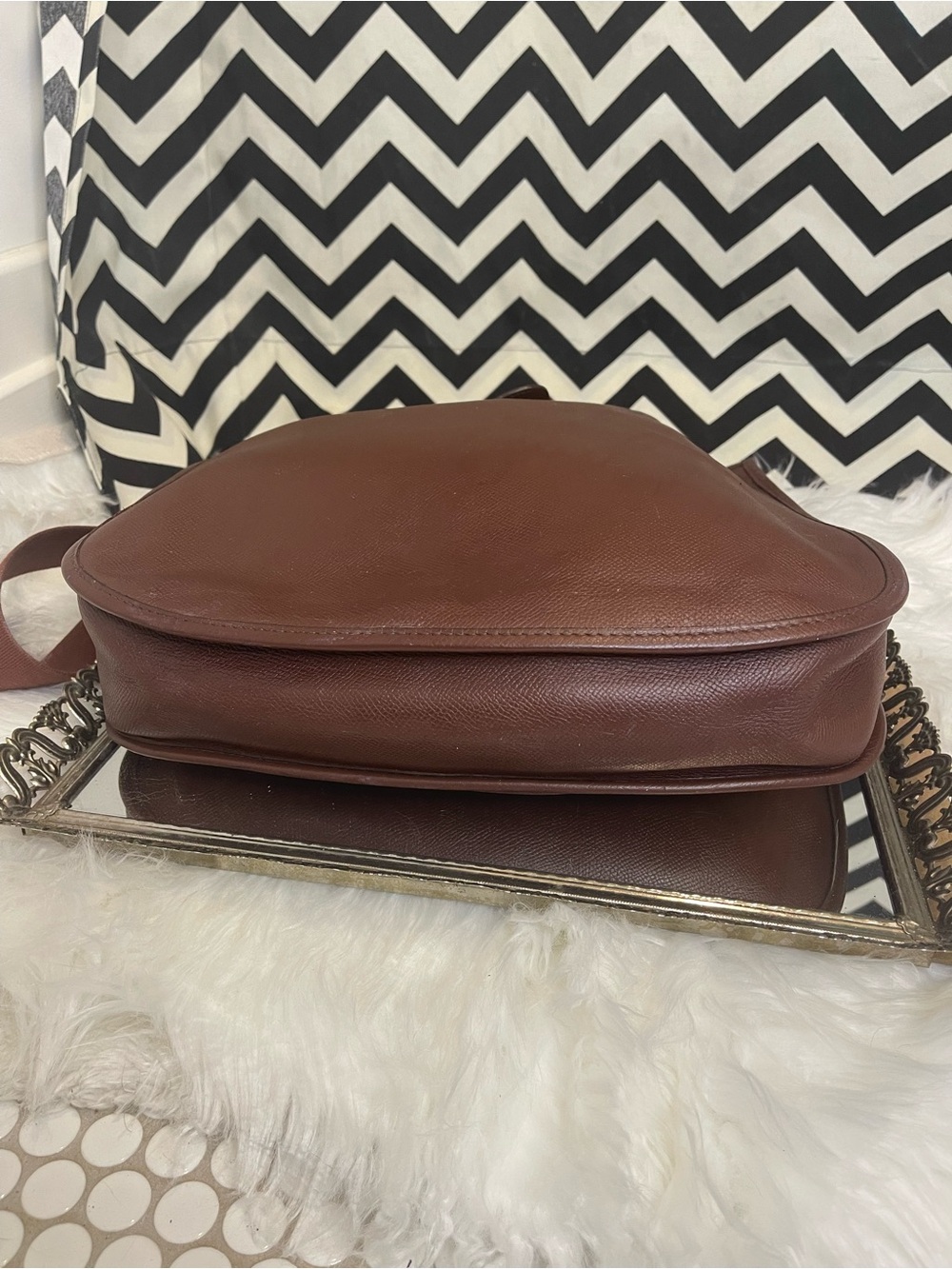 Hermès Vintage Evelyne I, 29 PM Crossbody Bag Rouge H Ardennes Leather 1988, GHW - Picture 5 of 16